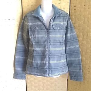 Womens prAna Plaid Jacket Size M